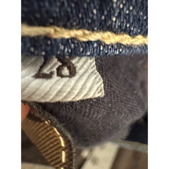 7 For All Mankind Gwenevere Skinny Jeans Womens Size 28 Distressed Medium Wash D - Picture 8 of 8